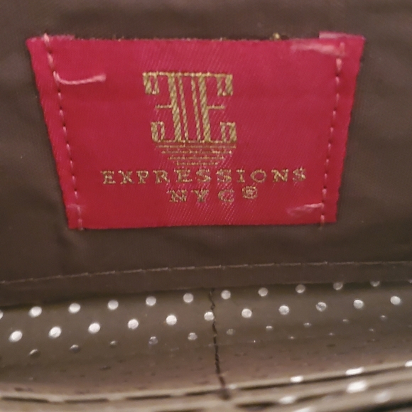 Expressions NYC Silver Studded Wallet. - Picture 4 of 5